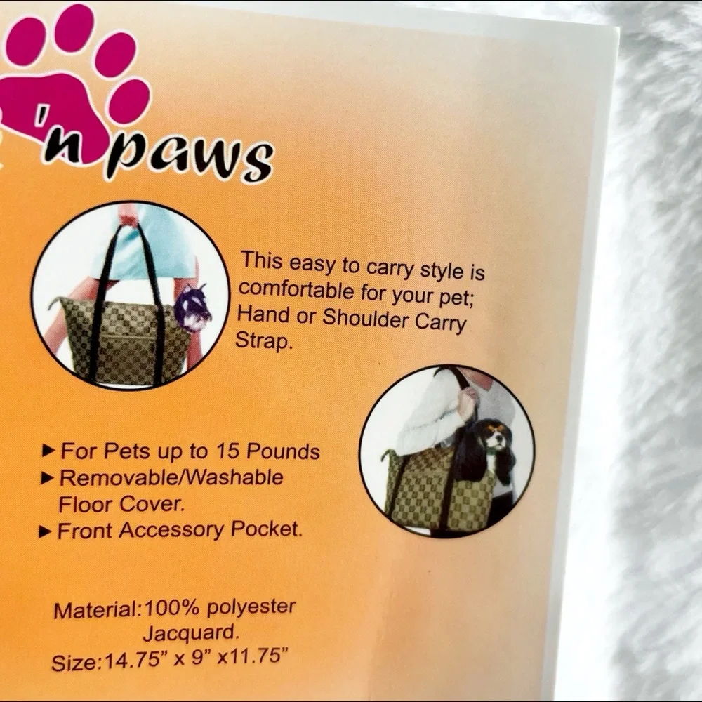 Pack n Paws pet carrier / dog carrier